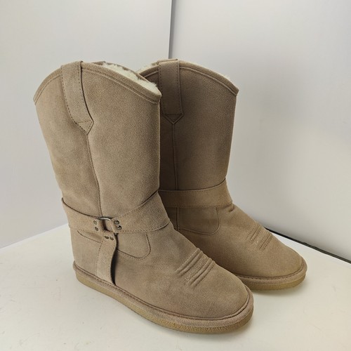 Bearpaw western boots suede - boots,