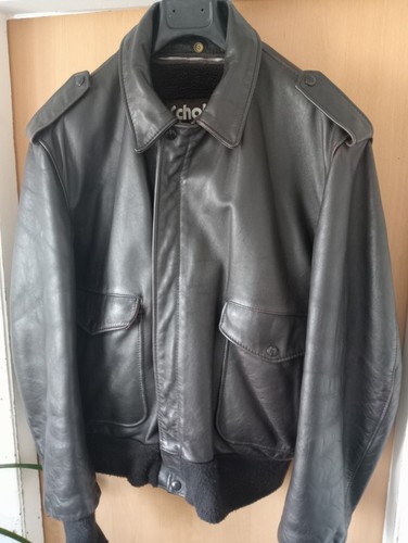 Schott 684sm brown leather - schott,