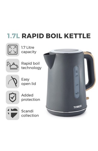 Tower t10037g jug kettle - t10037g,