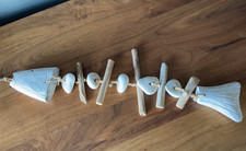 Garland Wooden Fish Drift Wood