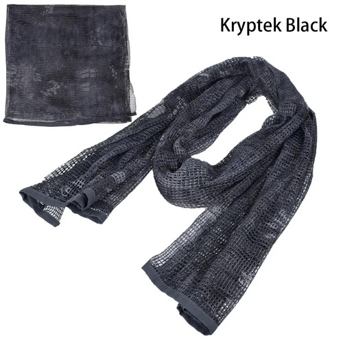 Camouflage netting scarf - netting,