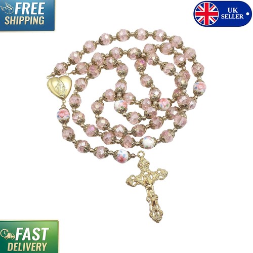Stunning pink crystal bead - stunning,