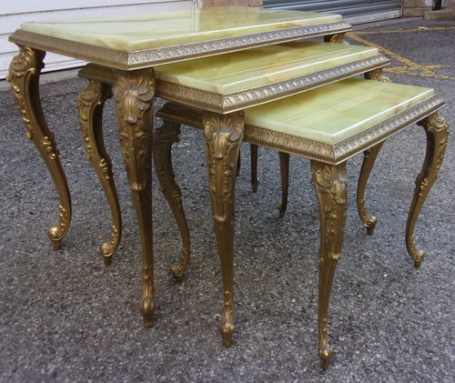 Vintage onyx nest 3 - of,