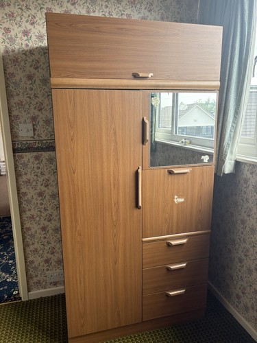 Vintage combination wardrobe - vintage,