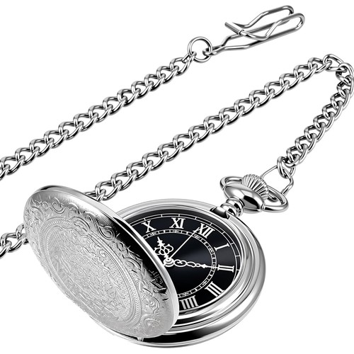 Elegant vintage quartz pocket - elegant,