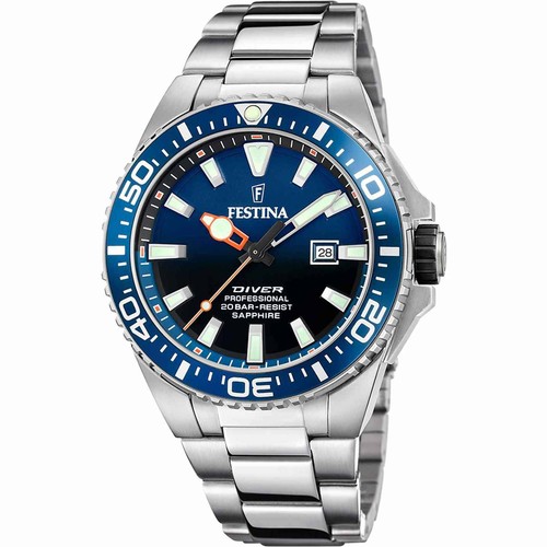 Festina f20663 men blue - f20663/1, men's