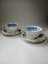 Coalport Revelry Blue Cherubs
