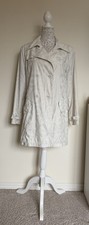 Ladies Mac Coat Cream 12