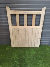 Hampton - Wooden Garden Gate 3' 6" High - Various Widths Pressure Treated