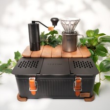 COFFNIC Steel Table Top + Wood