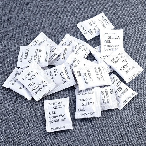 10x 10g packets silica gel - silica,