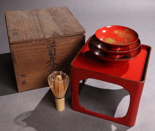 Old japanese ware - old, lacquer