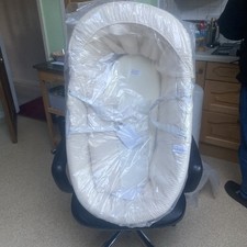 Cream Moses Basket  Clair De