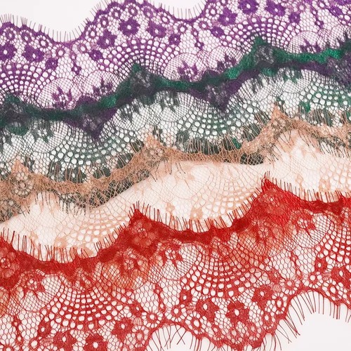 Yards soft eyelash lace trim - yards,