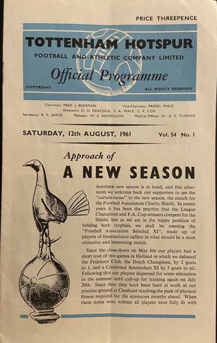 Tottenham hotspur a - v, f.a