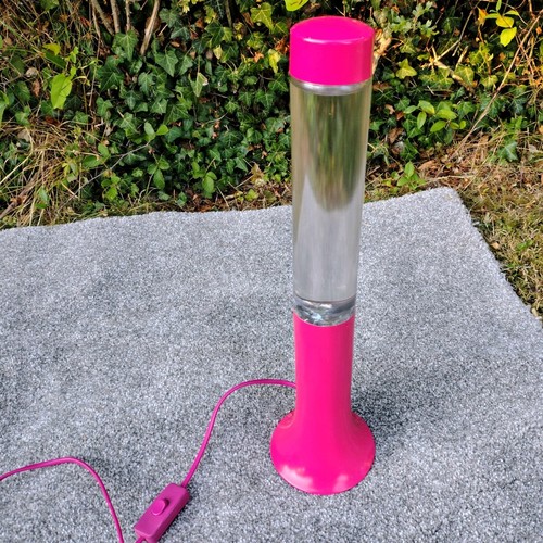 Pink playboy lava lamp - lava, lamp/glitter