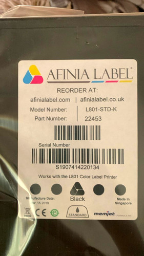 Afinia label l801 colour - l801,