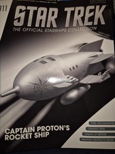 Eaglemoss Star Trek Starship Collection Issue 111 Captain Protons Rocket Ship