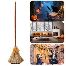 Halloween Floating Witch's Broom - Haunted Animated Dancing Broomstick