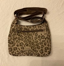 Casa di Borse Leopard Print Crossbody Bag – Made in Italy