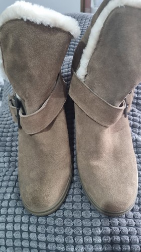 Womens dkny hidden wedge boots - wedge,