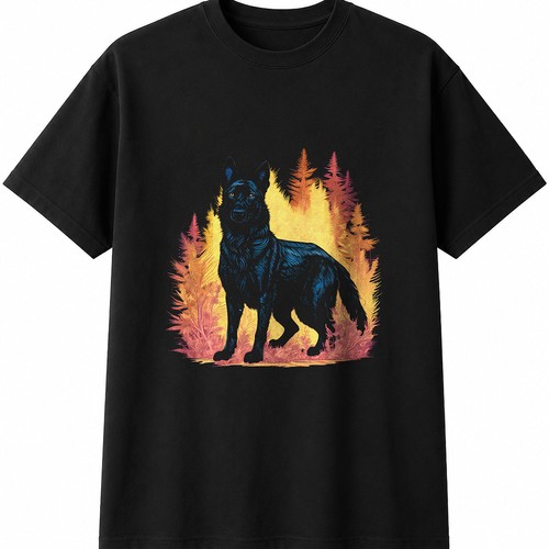 Colourful dutch shepherd - colourful, mens