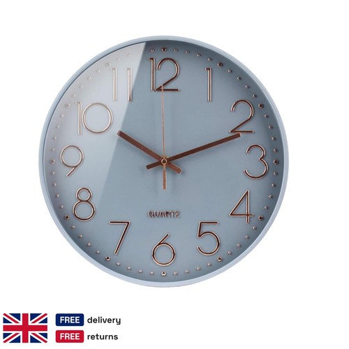 Modern round wall - round, clock