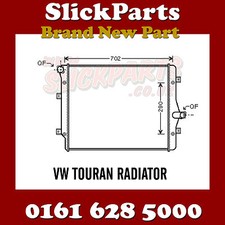 VW VOLKSWAGEN TOURAN RADIATOR