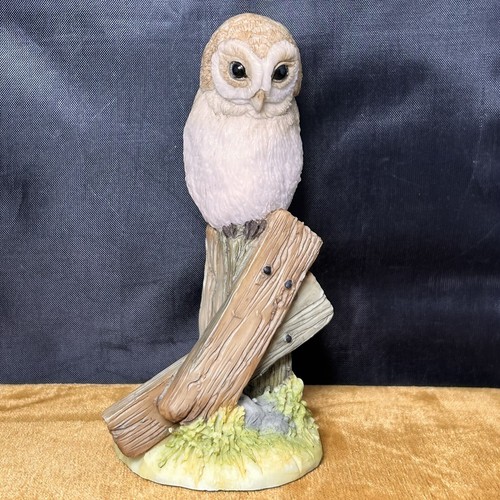 Vintage grey tawny owl - grey,