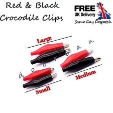 Insulated Crocodile Clips 5A