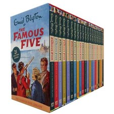 Famous Five 21 Series Books Box Set pack collection By Enid Blyton | Blyton Enid