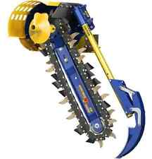 New Auger Torque MT900 Trencher 900mm Depth Various Width Excavator 45-80lpm