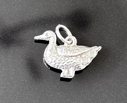 Vintage sterling silver duck - sterling,