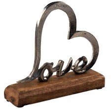 Love Ornament Word On 17cm
