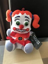 Five Nights At Freddy’s Sister Location Circus Baby Clown Plush Doll 8” FNAF