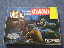 ESCAPE FROM COLDITZ PARKER BOARD GAME VINTAGE PLAY COMPLETE ACCEPTABLE CND READ