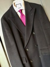 CROMBIE - Mens Long NAVY BLUE