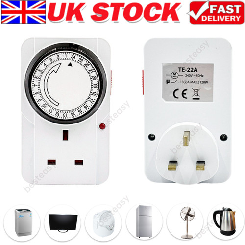 Plug timer hour mains - in,