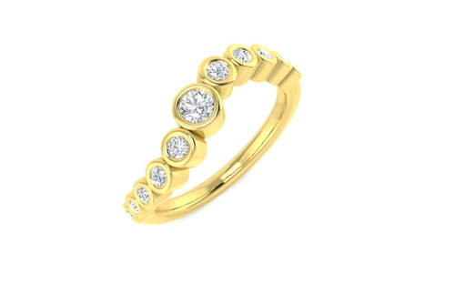 Yellow gold and - 9k,