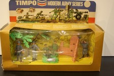 Timpo WWII Vickers MG Boxed