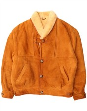 Vintage Mens Shearling Jacket
