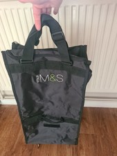 M&S Black Foldable Shopping