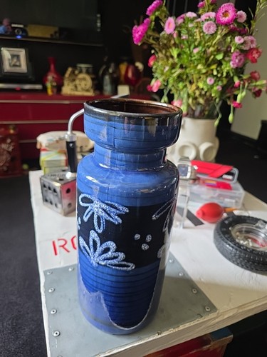 West german pottery vase - west,