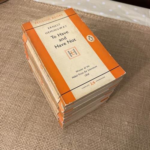 Vintage orange penguin - vintage,