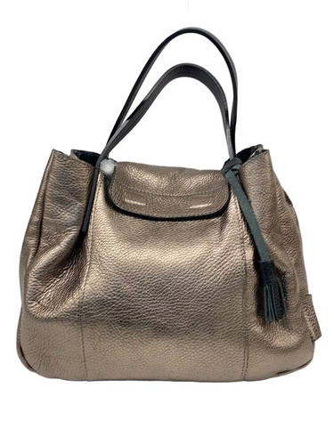 Ripani handbag leather brw - ripani,