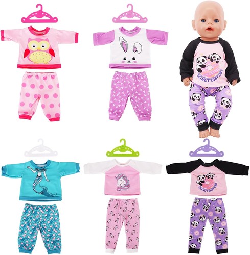 Sets baby doll clothes for - 5,