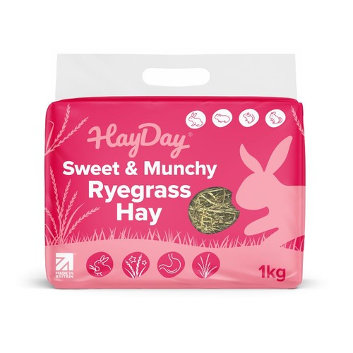 Hayday sweet munchy ryegrass - sweet, &