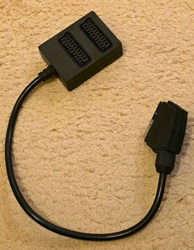Scart male dual - scart,