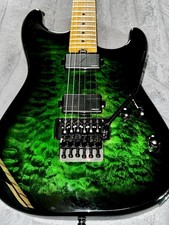 Charvel Green Quilted Maple