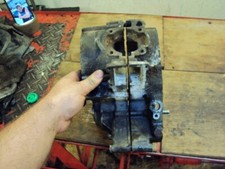 APRILIA MINARELLI AM6 50 ENGINE CRANK CASES CASINGS MATCHING PAIR WITH NUMBERS 1